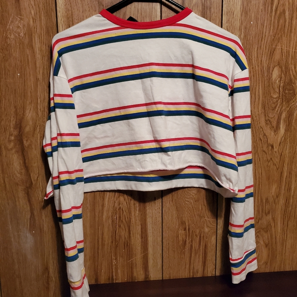 Crop top long sleeve